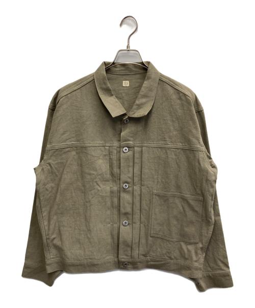 T.T（タイガ タカハシ）T.T (タイガ タカハシ) Lot.309 Buckle-Backed Jacket ベージュ サイズ:40の古着・服飾アイテム
