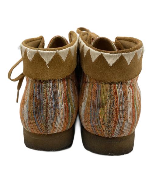 CLARKS（クラークス）CLARKS (クラークス) Canvas Lace Up Chukkas Boots ブラウン サイズ:25.5の古着・服飾アイテム