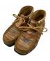 CLARKS（クラークス）の古着「Canvas Lace Up Chukkas Boots」｜ブラウン