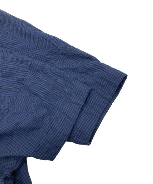nop de nod（ノップドゥノッド）nop de nod (ノップドゥノッド) シアーシャツワンピース ネイビー サイズ:Mの古着・服飾アイテム