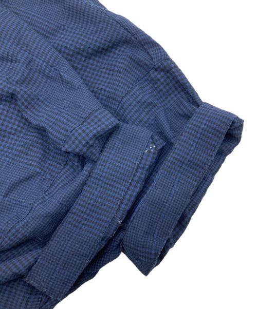 nop de nod（ノップドゥノッド）nop de nod (ノップドゥノッド) シアーシャツワンピース ネイビー サイズ:Mの古着・服飾アイテム