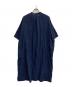 nop de nod (ノップドゥノッド) シアーシャツワンピース ネイビー サイズ:M：4000円