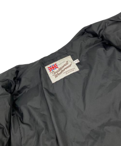 Traditional Weatherwear（トラディショナルウェザーウェア）Traditional Weatherwear (トラディショナルウェザーウェア) ARKLEY LONG DOWN PACKABLE ブラック サイズ:34の古着・服飾アイテム