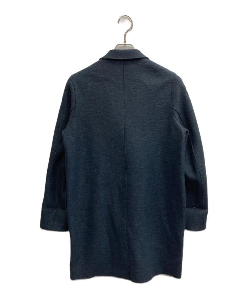 HARRIS WHARF LONDON（ハリスワーフロンドン）HARRIS WHARF LONDON (ハリスワーフロンドン) ウールコート ネイビー サイズ:40の古着・服飾アイテム