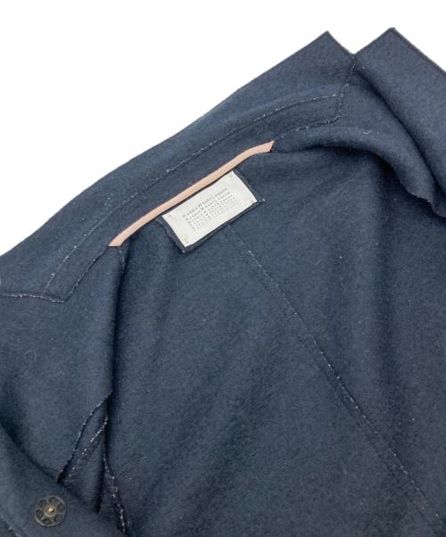 HARRIS WHARF LONDON（ハリスワーフロンドン）HARRIS WHARF LONDON (ハリスワーフロンドン) ウールコート ネイビー サイズ:40の古着・服飾アイテム