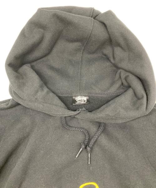 stussy（ステューシー）stussy (ステューシー) SPORT EMBROIDERED HOODI ブラック サイズ:Mの古着・服飾アイテム