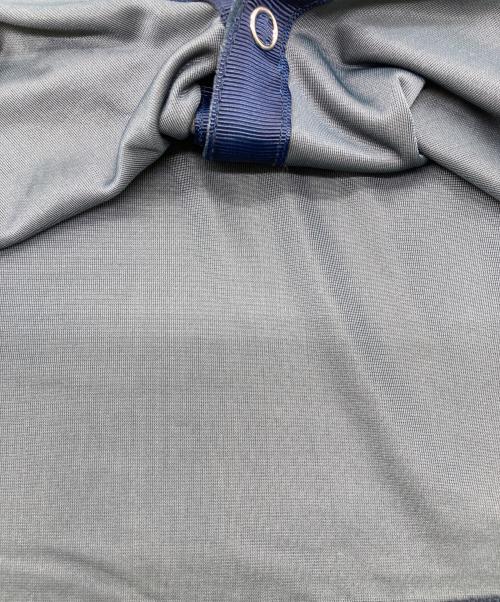 anuans（アニュアンス）anuans (アニュアンス) シアーカットベロアコンパクトカーディガン ネイビー サイズ:2の古着・服飾アイテム