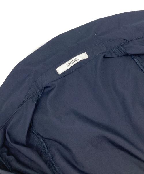 Snidel（スナイデル）Snidel (スナイデル) フリルペプラムブラウス ネイビー サイズ:1の古着・服飾アイテム
