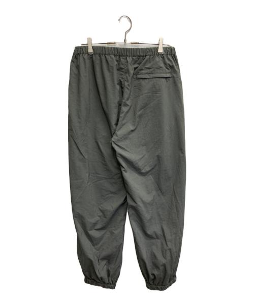 NICE WEATHER（ナイスウェザー）nice weather (ナイスウェザー) ナイロン トレーニングパンツ グレー サイズ:Lの古着・服飾アイテム