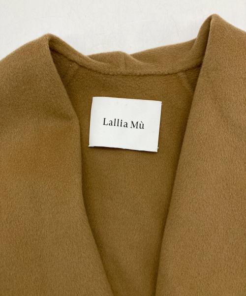 Lallia Mu（ラリア ムー）Lallia Mu (ラリア ムー) ウールコート ブラウン サイズ:38の古着・服飾アイテム