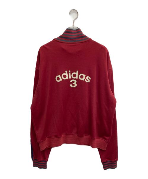 adidas（アディダス）adidas (アディダス) トラックジャケット レッド サイズ:2XLの古着・服飾アイテム