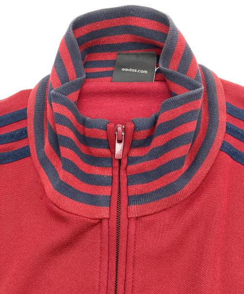 adidas（アディダス）adidas (アディダス) トラックジャケット レッド サイズ:2XLの古着・服飾アイテム