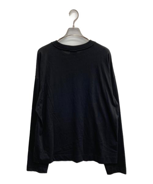 DRIES VAN NOTEN（ドリスヴァンノッテン）DRIES VAN NOTEN (ドリスヴァンノッテン) HEGLAND PR 2603 M.K.LS.T-SHIRT ブラック サイズ:Mの古着・服飾アイテム