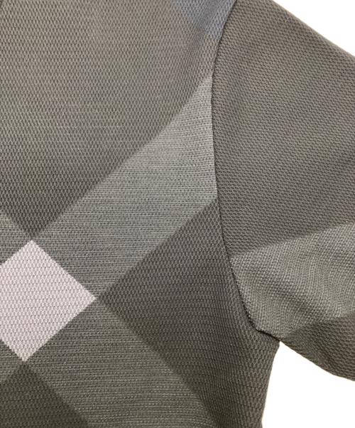 BLACK LABEL CRESTBRIDGE（ブラックレーベル クレストブリッジ）BLACK LABEL CRESTBRIDGE (ブラックレーベル クレストブリッジ) バイアスクレストブリッジチェックTシャツ ブラック サイズ:Mの古着・服飾アイテム