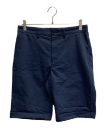 BLACK LABEL CRESTBRIDGE（ブラックレーベル クレストブリッジ）の古着「クールモーションカルゼショートパンツ」｜ネイビー