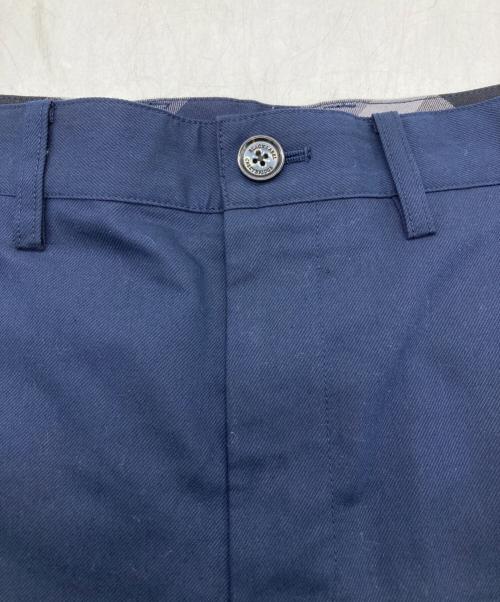 BLACK LABEL CRESTBRIDGE（ブラックレーベル クレストブリッジ）BLACK LABEL CRESTBRIDGE (ブラックレーベル クレストブリッジ) クールモーションカルゼショートパンツ ネイビー サイズ:Mの古着・服飾アイテム