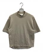 LACOSTEラコステ）の古着「モックネックサマーニット」｜ベージュ
