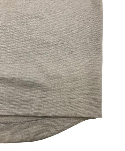 LACOSTE（ラコステ）LACOSTE (ラコステ) モックネックサマーニット ベージュ サイズ:SIZE2の古着・服飾アイテム