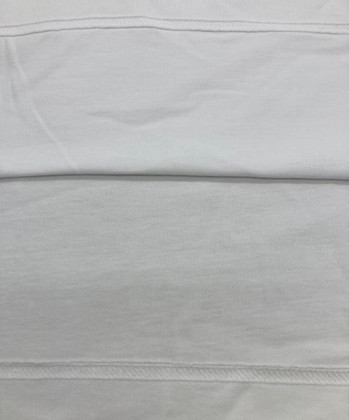 LACOSTE（ラコステ）LACOSTE (ラコステ) アウトラインクロックポケットTシャツ ホワイト サイズ:3の古着・服飾アイテム