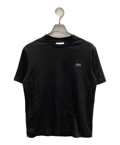LACOSTE（ラコステ）LACOSTE (ラコステ) アウトラインクロッククルーネックTシャツ ブラック サイズ:US Sの古着・服飾アイテム