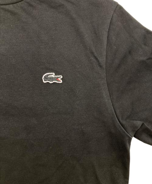 LACOSTE（ラコステ）LACOSTE (ラコステ) アウトラインクロッククルーネックTシャツ ブラック サイズ:US Sの古着・服飾アイテム