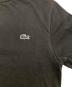 中古・古着 LACOSTE (ラコステ) アウトラインクロッククルーネックTシャツ ブラック サイズ:US S：4000円