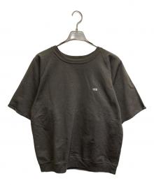 THE NORTHFACE PURPLELABEL（ザ・ノースフェイス パープルレーベル）の古着「刺繍ロゴTシャツ」｜グレー
