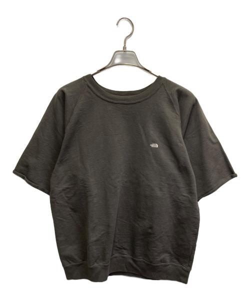 THE NORTHFACE PURPLELABEL（ザ・ノースフェイス パープルレーベル）THE NORTHFACE PURPLELABEL (ザ・ノースフェイス パープルレーベル) 刺繍ロゴTシャツ グレー サイズ:Sの古着・服飾アイテム