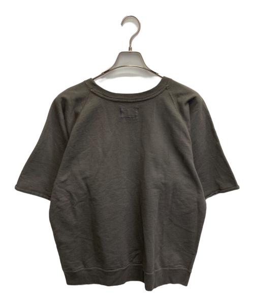 THE NORTHFACE PURPLELABEL（ザ・ノースフェイス パープルレーベル）THE NORTHFACE PURPLELABEL (ザ・ノースフェイス パープルレーベル) 刺繍ロゴTシャツ グレー サイズ:Sの古着・服飾アイテム