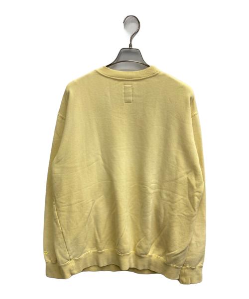 VOWELS（バウルズ）VOWELS (バウルズ) フェードプリントスウェット イエロー サイズ:3の古着・服飾アイテム