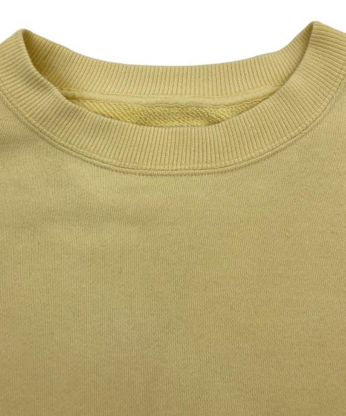 VOWELS（バウルズ）VOWELS (バウルズ) フェードプリントスウェット イエロー サイズ:3の古着・服飾アイテム