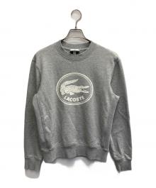 LACOSTE（ラコステ）の古着「3Dロゴコットンスウェット」｜グレー