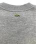 中古・古着 LACOSTE (ラコステ) 3Dロゴコットンスウェット グレー サイズ:S：4000円