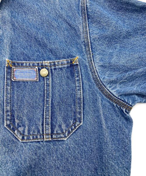 RALPH LAUREN JEANS（ラルフローレンジーンズ）RALPH LAUREN JEANS (ラルフローレンジーンズ) デニムカバーオール インディゴ サイズ:Mの古着・服飾アイテム