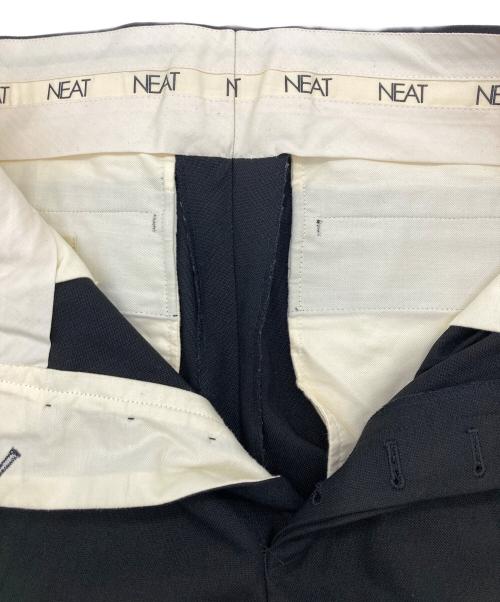 NEAT（ニート）NEAT (ニート) 2タックパンツ ブラック サイズ:46の古着・服飾アイテム