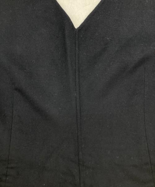 BALLSEY（ボールジィ）BALLSEY (ボールジィ) ミックスミルドジャージー コクーンライクワンピース ネイビー サイズ:36の古着・服飾アイテム