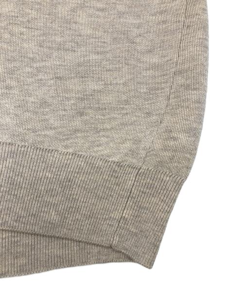 Noble（ノーブル）Noble (ノーブル) 接結タック編みフードプルオーバー ベージュ サイズ:FREEの古着・服飾アイテム