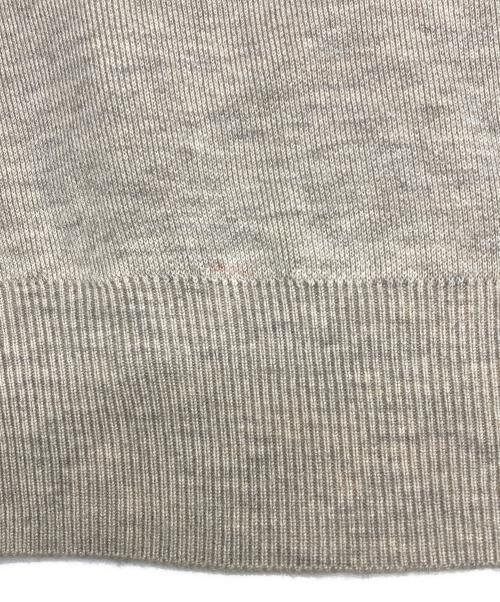 Noble（ノーブル）Noble (ノーブル) 接結タック編みフードプルオーバー ベージュ サイズ:FREEの古着・服飾アイテム