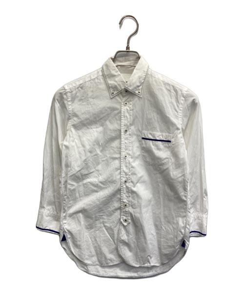 JUNYA WATANABE COMME des GARCONS（(ジュンヤワタナベ コムデギャルソン）JUNYA WATANABE COMME des GARCONS ((ジュンヤワタナベ コムデギャルソン) ボタンダウンシャツ ホワイト サイズ:XSの古着・服飾アイテム