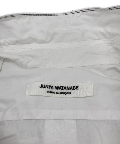 JUNYA WATANABE COMME des GARCONS（(ジュンヤワタナベ コムデギャルソン）JUNYA WATANABE COMME des GARCONS ((ジュンヤワタナベ コムデギャルソン) ボタンダウンシャツ ホワイト サイズ:XSの古着・服飾アイテム