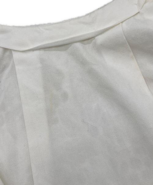 ebure（エブール）EBURE (エブール) コットンエンブロイダリーレーススリーブレスワンピース ホワイト サイズ:38の古着・服飾アイテム