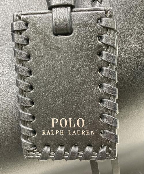 POLO RALPH LAUREN（ポロ・ラルフローレン）POLO RALPH LAUREN (ポロ・ラルフローレン) ハンドバッグ ブラックの古着・服飾アイテム