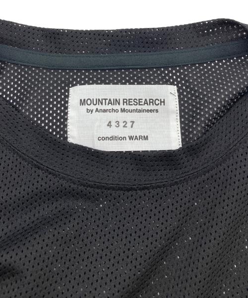 MOUNTAIN RESEARCH（マウンテンリサーチ）MOUNTAIN RESEARCH (マウンテンリサーチ) Mesh B.B. BLACK ブラック サイズ:XLの古着・服飾アイテム