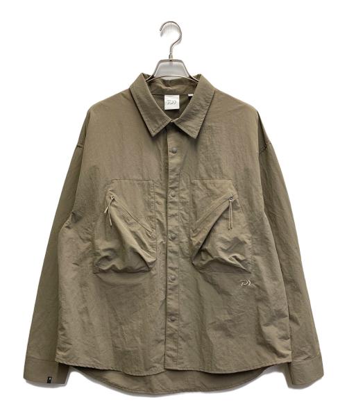 DAIWA（ダイワ）DAIWA (ダイワ) ギミックシャツ ベージュ サイズ:Lの古着・服飾アイテム