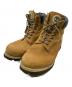 Timberland（ティンバーランド）の古着「イエローブーツ」｜ブラウン
