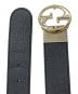 GUCCI (グッチ) GGロゴリバーシブルベルト レッド×ブラック サイズ: 85-34：15000円
