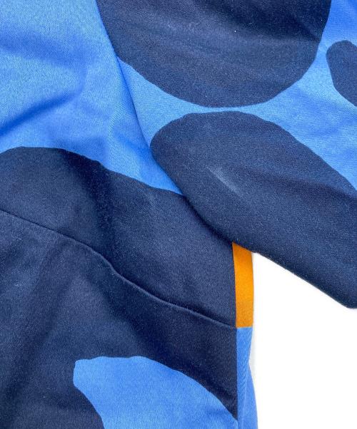 marimekko（マリメッコ）marimekko (マリメッコ) Keidas ワンピース ブルー×ネイビー サイズ:SIZE42の古着・服飾アイテム