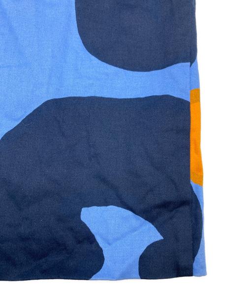 marimekko（マリメッコ）marimekko (マリメッコ) Keidas ワンピース ブルー×ネイビー サイズ:SIZE42の古着・服飾アイテム