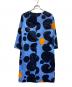marimekko (マリメッコ) Keidas ワンピース ブルー×ネイビー サイズ:SIZE42：6000円