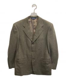 BROOKS BROTHERS（ブルックスブラザーズ）の古着「ヘリンボーンテーラードジャケット」｜グリーン